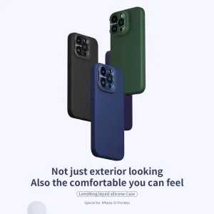 کاور نیلکین مدل LensWing Magnetic مناسب برای گوشی موبایل اپل iPhone 15 Pro Max