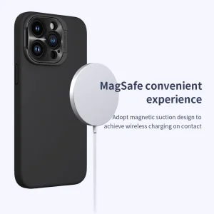 کاور نیلکین مدل LensWing Magnetic مناسب برای گوشی موبایل اپل iPhone 15 Pro Max
