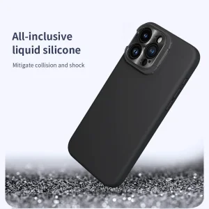 کاور نیلکین مدل LensWing Magnetic مناسب برای گوشی موبایل اپل iPhone 15 Pro Max