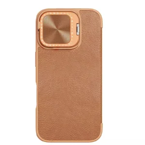 کیف کلاسوری نیلکین مدل Qin Prop Leather مناسب برای گوشی موبایل اپل iPhone 16