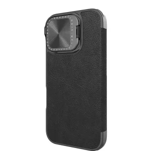 کیف کلاسوری نیلکین مدل Qin Prop Leather مناسب برای گوشی موبایل اپل iPhone 16