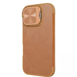 کیف کلاسوری نیلکین مدل Qin Prop Leather مناسب برای گوشی موبایل اپل iPhone 16