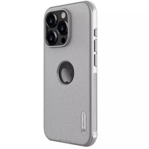 کاور نیلکین مدل  Super Frosted Shield Pro ogo cutout مناسب برای گوشی موبایل اپل IPhone 15 Pro Max