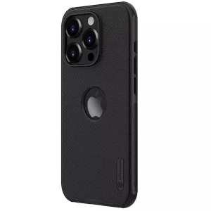 کاور نیلکین مدل  Super Frosted Shield Pro ogo cutout مناسب برای گوشی موبایل اپل IPhone 15 Pro Max