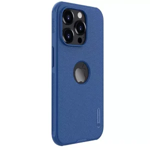 کاور نیلکین مدل  Super Frosted Shield Pro ogo cutout مناسب برای گوشی موبایل اپل IPhone 15 Pro Max
