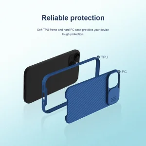 کاور نیلکین مدل CamShield Pro مناسب برای گوشی موبایل اپل iPhone 15
