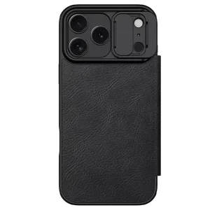 کیف کلاسوری نیلکین مدل Qin Pro Leather مناسب برای گوشی موبایل اپل iPhone 17 Pro