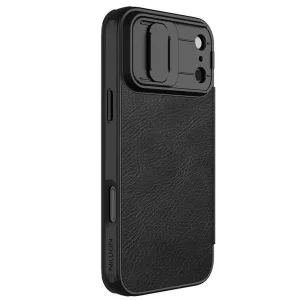 کیف کلاسوری نیلکین مدل Qin Pro Leather مناسب برای گوشی موبایل اپل iPhone 17 Pro