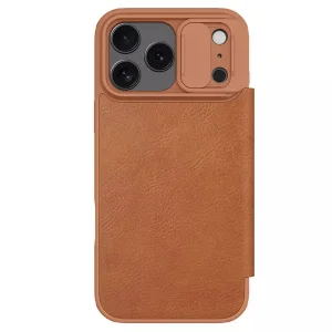 کیف کلاسوری نیلکین مدل Qin Pro Leather مناسب برای گوشی موبایل اپل iPhone 17 Pro