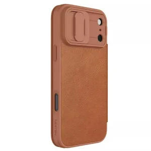 کیف کلاسوری نیلکین مدل Qin Pro Leather مناسب برای گوشی موبایل اپل iPhone 17 Pro