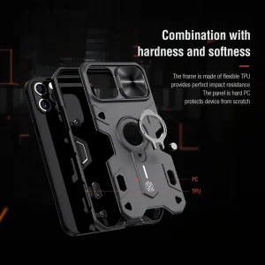 کاور نیلکین مدل CamShield Armor مناسب برای گوشی موبایل اپل iPhone 12 Pro Max