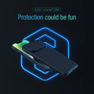 کاور نیلکین مدل  Textured S Case مناسب برای گوشی موبایل اپل iPhone 14
