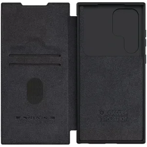کیف کلاسوری نیلکین مدل Qin Pro Leather Case مناسب برای گوشی موبایل سامسونگ Galaxy S25 Ultra