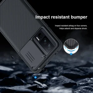 کاور نیلکین مدل CamShield Pro مناسب برای گوشی موبایل شیائومی Redmi K60 / K60 Pro / Poco F5 Pro