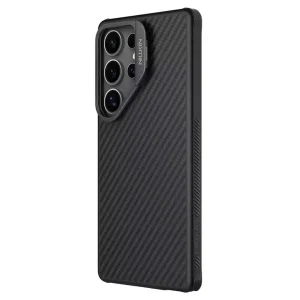 کاور نیلکین مدل CarboProp Magnetic MagSafe Aramid مناسب برای گوشی موبایل سامسونگ Galaxy S25 Ultra