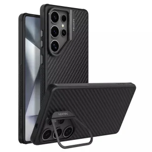 کاور نیلکین مدل CarboProp Magnetic MagSafe Aramid مناسب برای گوشی موبایل سامسونگ Galaxy S25 Ultra