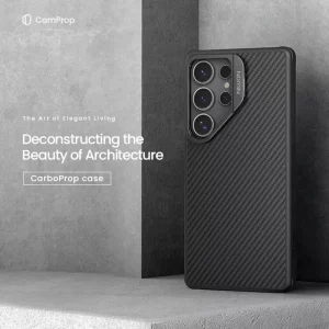 کاور نیلکین مدل CarboProp Magnetic MagSafe Aramid مناسب برای گوشی موبایل سامسونگ Galaxy S25 Ultra