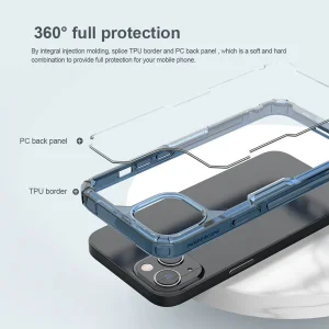 کاور نیلکین مدل Nature TPU Pro مناسب برای گوشی موبایل اپل iphone 13