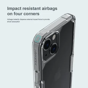 کاور نیلکین مدل Nature TPU Pro مناسب برای گوشی موبایل اپل iphone 13