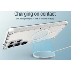 کاور نیلکین مدل Nilkin Nature Tpu Pro Magnetic مناسب برای گوشی موبایل سامسونگ Galaxy S24 Ultra