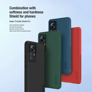 کاور نیلکین مدل Super Frosted Shield Pro مناسب گوشی شیائومی 12T Pro