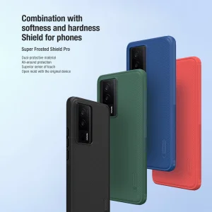 کاور نیلکین مدل Super Frosted Shield Pro مناسب برای گوشی موبایل شیائومی Redmi K60 / Redmi K60 Pro / Poco F5 Pro