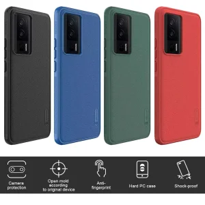 کاور نیلکین مدل Super Frosted Shield Pro مناسب برای گوشی موبایل شیائومی Redmi K60 / Redmi K60 Pro / Poco F5 Pro