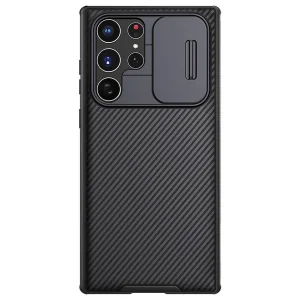 کاور نیلکین مدل CAMShIIELD PRO cover مناسب برای گوشی موبایل سامسونگ Galaxy S22 Ultra