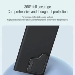 کاور نیلکین مدل CamShield Silky Prop Magnetic MagSafe Silicon مناسب برای گوشی موبایل سامسونگ Galaxy S24 Ultra