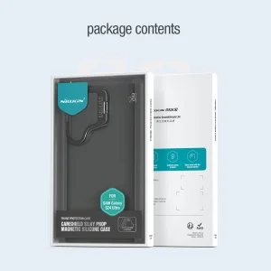 کاور نیلکین مدل CamShield Silky Prop Magnetic MagSafe Silicon مناسب برای گوشی موبایل سامسونگ Galaxy S24 Ultra