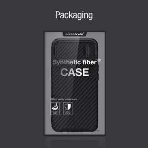 کاور نیلکین مدل Synthetic fiber S Case مناسب برای گوشی موبایل اپل iPhone 15 Plus / 14 Plus