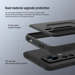 کاور نیلکین مدل Frosted Shield مناسب برای گوشی موبایل شیائومی Mi 12T