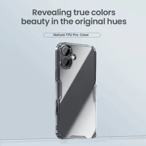 کاور نیلکین مدل Nature TPU Pro مناسب برای گوشی موبایل اپل iPhone 16