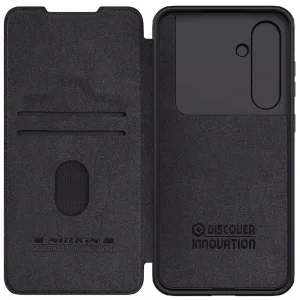 کیف کلاسوری نیلکین مدل Qin Pro Leather مناسب برای گوشی موبایل سامسونگ Galaxy S24 FE