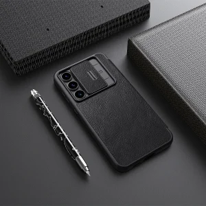 کیف کلاسوری نیلکین مدل Qin Pro Leather مناسب برای گوشی موبایل سامسونگ Galaxy S24 FE