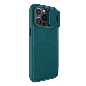 کیف کلاسوری نیلکین مدل Qin Pro Plain Cloth مناسب برای گوشی موبایل اپل  iPhone 13 Pro