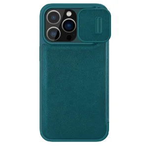 کیف کلاسوری نیلکین مدل Qin Pro Plain Cloth مناسب برای گوشی موبایل اپل  iPhone 13 Pro