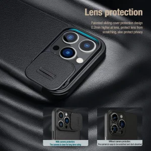 کیف کلاسوری نیلکین مدل Qin Pro Plain Cloth مناسب برای گوشی موبایل اپل  iPhone 13 Pro