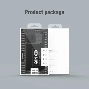 کیف کلاسوری نیلکین مدل Qin Pro Plain Cloth مناسب برای گوشی موبایل اپل  iPhone 13 Pro