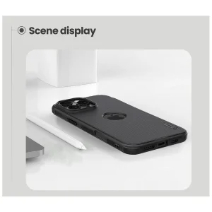 کاور نیلکین مدل  Frosted Shield Pro LogoCut مناسب برای گوشی موبایل اپل IPhone 16 Pro