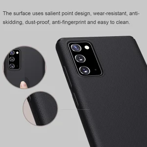 کاور نیلکین مدل Super Frosted Shield مناسب برای گوشی موبایل سامسونگ Galaxy Note 20