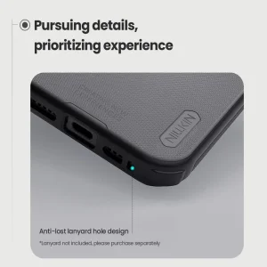کاور نیلکین مدل Super Frosted Shield Transparent مناسب برای گوشی موبایل اپل iPhone 17 Pro