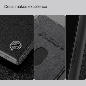 کیف کلاسوری نیلکین مدل Qin Prop Leather Classic Cloth مناسب برای گوشی موبایل سامسونگ Galaxy S24 Ultra