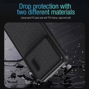 کاور نیلکین مدل Textured Fiber S مناسب برای گوشی موبایل شیائومی 12T Pro