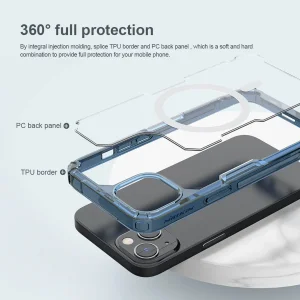 کاور نیلکین مدل Nature Pro Magnetic مناسب برای گوشی موبایل اپل iPhone 13