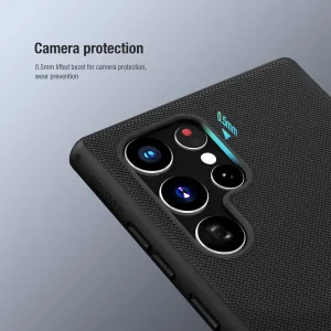 کاور نیلکین مدل  Super Frosted Shield Pro مناسب برای گوشی موبایل سامسونگ Galaxy S22 Ultra
