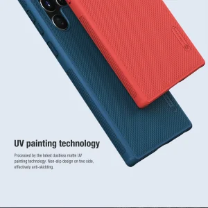 کاور نیلکین مدل  Super Frosted Shield Pro مناسب برای گوشی موبایل سامسونگ Galaxy S22 Ultra