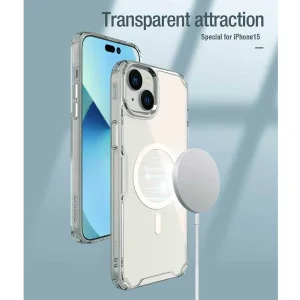 کاور نیلکین مدل Nature TPU Pro Magnetic مناسب برای گوشی موبایل اپل iPhone 15