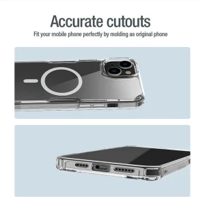 کاور نیلکین مدل Nature TPU Pro Magnetic مناسب برای گوشی موبایل اپل iPhone 15