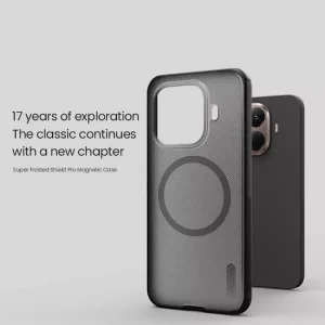 کاور نیلکین مدل Frosted Shield Pro Transparent Magnetic مناسب برای گوشی موبایل شیائومی 15T Pro